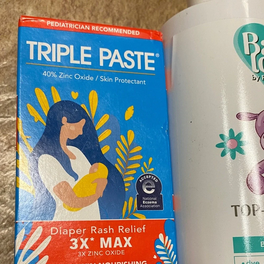 Triple Paste Boogie Top-to-Bottom Wash Set Diaper Rash Relief Infant Care